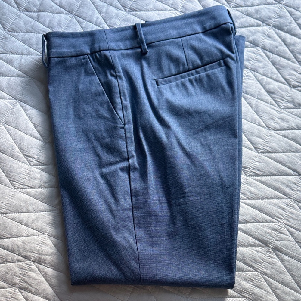Loft Riviera Dress Pants in Blue